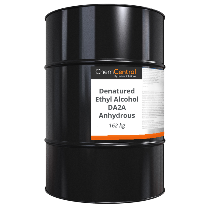 Ethanol Denatured Ethyl Alcohol Da2a Anhydrous 205 Litre Drum